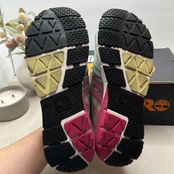 Timberland PRO Radius Composite Safety Toe Sneakers Multicolor Women's 9m - Picture 8 of 10